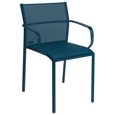 Fermob Cadiz Armchair - Set of 4 - Color: Blue - 870221ST4