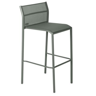 Fermob Cadiz Barstool - Set of 2 - Color: Grey - 870348ST