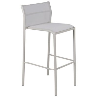 Fermob Cadiz Barstool - Set of 4 - Color: Grey - 8703A5ST4