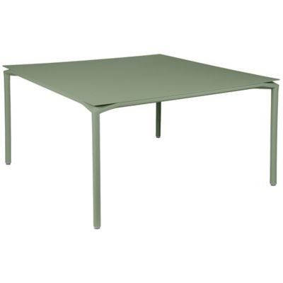 Fermob Calvi Square Dining Table - Color: Green - 875382