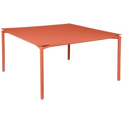 FRM2402862 Fermob Calvi Square Dining Table - Color: Orange - sku FRM2402862