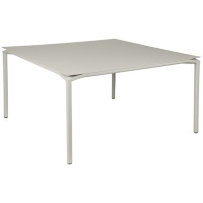 Fermob Calvi Square Dining Table - Color: Grey - 8753A5