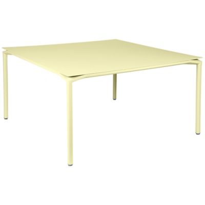 FRM2402868 Fermob Calvi Square Dining Table - Color: Yellow - sku FRM2402868