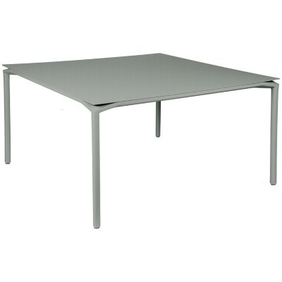 FRM2402871 Fermob Calvi Square Dining Table - Color: Grey - 8 sku FRM2402871