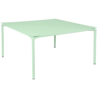 Fermob Calvi Square Dining Table - Color: Green - 875383