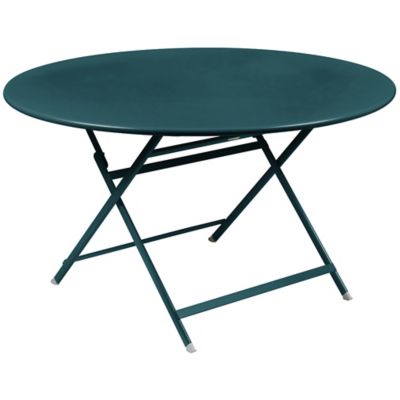 Fermob Caractere Round Dining Table - Color: Blue - 593221