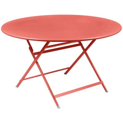 FRM2403441 Fermob Caractere Round Dining Table - Color: Orang sku FRM2403441