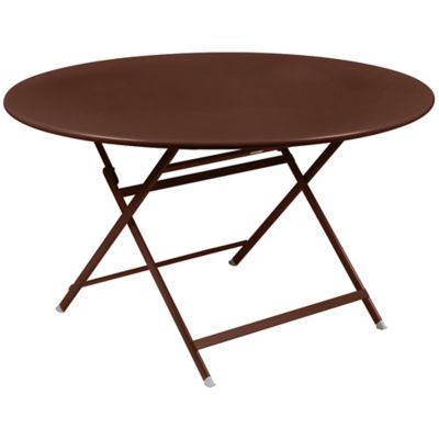 FRM2403455 Fermob Caractere Round Dining Table - Color: Red - sku FRM2403455