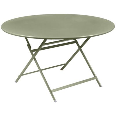 Fermob Caractere Round Dining Table - Color: Green - 593265