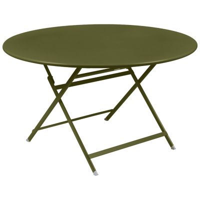 Fermob Caractere Round Dining Table - Color: Green - 5932D3