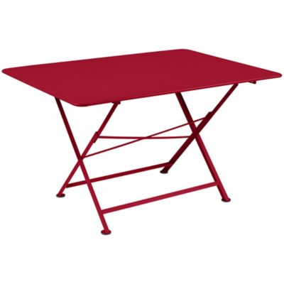 FRM2403465 Fermob Cargo Rectangular Dining Table - Color: Red sku FRM2403465