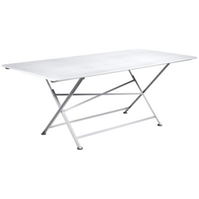 FRM2403470 Fermob Cargo Rectangular Dining Table - Color: Whi sku FRM2403470