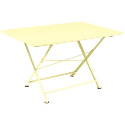 Fermob Cargo Rectangular Dining Table - Color: Yellow - Size: Small - 0248A