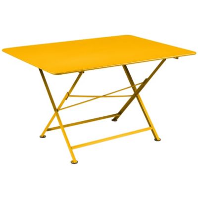 Fermob Cargo Rectangular Dining Table - Color: Yellow - Size: Small - 0248C