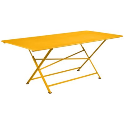 FRM2403476 Fermob Cargo Rectangular Dining Table - Color: Yel sku FRM2403476