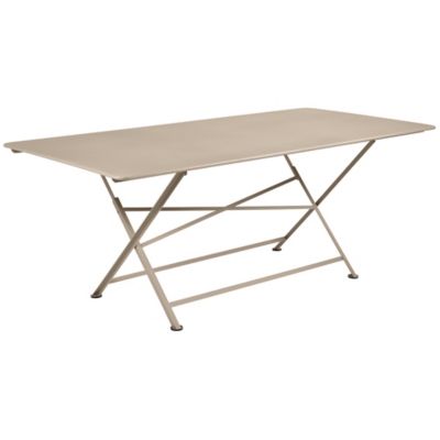 Fermob Cargo Rectangular Dining Table - Color: Brown - Size: Large - 024714