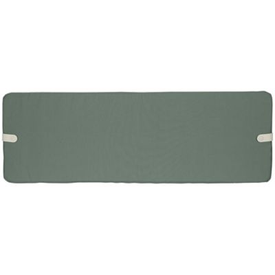 Fermob Color Mix Bench Outdoor Cushion - Color: Green - 272886A5