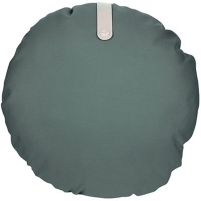 Fermob Color Mix Outdoor Round Cushion - Color: Green - 272986A5