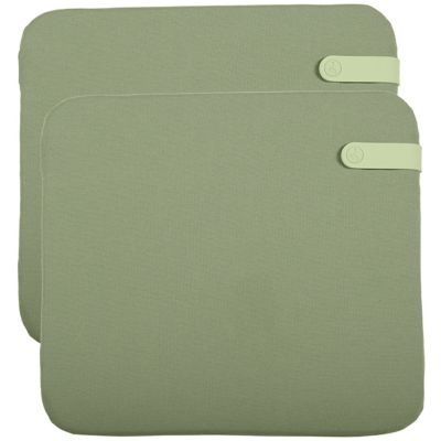 Fermob Color Mix Luxembourg Cushion - Set of 2 - Color: Green - 2727C2