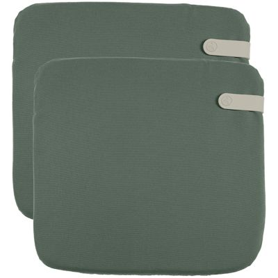 Fermob Color Mix Luxembourg Cushion - Set of 2 - Color: Green - 272786A5