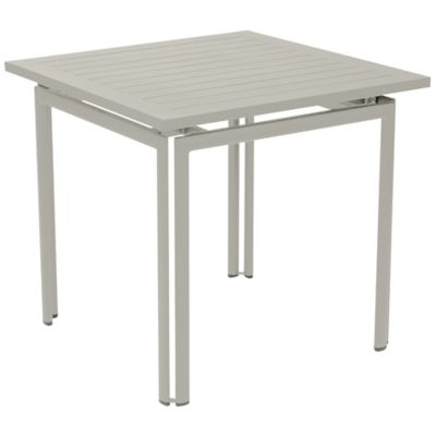 Fermob Costa Square Dining Table - Color: Grey - 8143A5