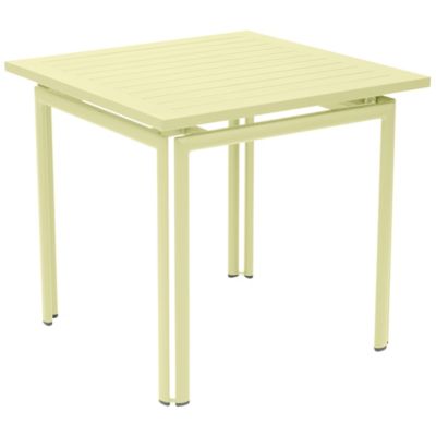 FRM2403688 Fermob Costa Square Dining Table - Color: Yellow - sku FRM2403688