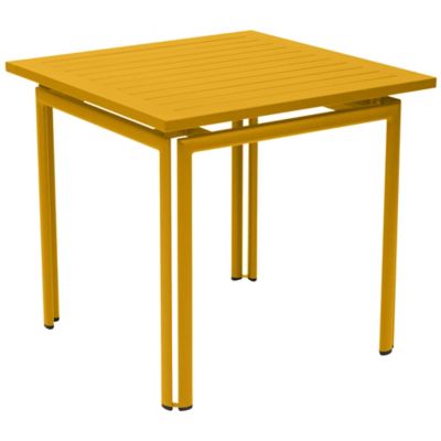 FRM2403689 Fermob Costa Square Dining Table - Color: Yellow - sku FRM2403689