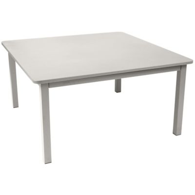 FRM2403701 Fermob Craft Square Dining Table - Color: Grey - 1 sku FRM2403701