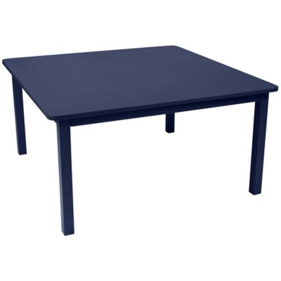 Fermob Craft Square Dining Table - Color: Blue - 197092