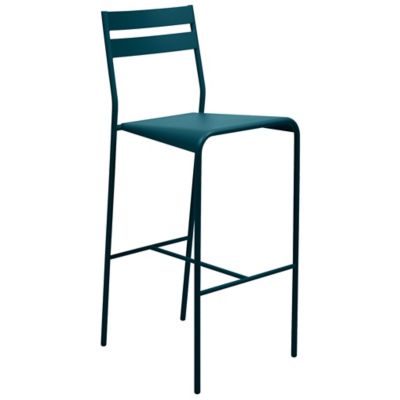 Fermob Facto Barstool - Color: Blue - 250321