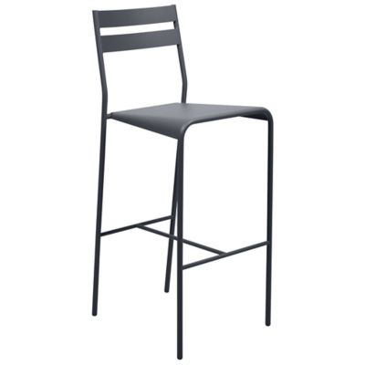 FRM2403741 Fermob Facto Barstool - Color: Black - 250347 sku FRM2403741