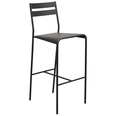 FRM2403754 Fermob Facto Barstool - Color: Black - 250342 sku FRM2403754