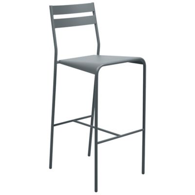 FRM2403760 Fermob Facto Barstool - Color: Grey - 250326 sku FRM2403760