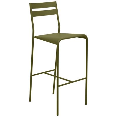 Fermob Facto Barstool - Color: Green - 2503D3