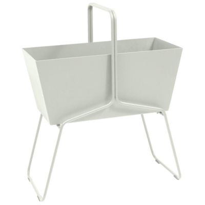 Fermob High Basket Planter - Color: Grey - 3231A5