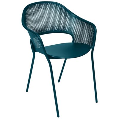 Fermob Kate Chair - Set of 2 - Color: Blue - 730221