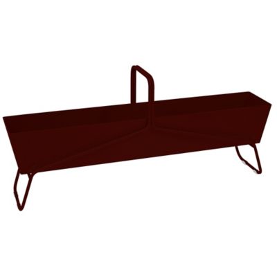 FRM2403926 Fermob Long Basket Planter - Color: Red - 3230B9 sku FRM2403926