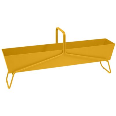 Fermob Long Basket Planter - Color: Yellow - 3230C6