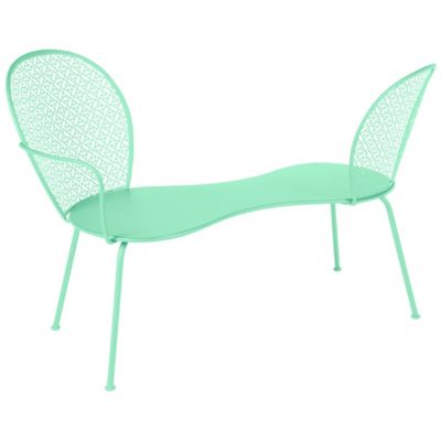 FRM2403951 Fermob Lorette Conversation Bench - Color: Green - sku FRM2403951