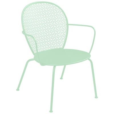 Fermob Lorette Low Armchair - Set of 2 - Color: Green - 571383