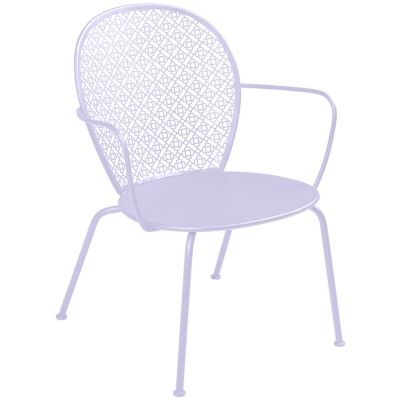 Fermob Lorette Low Armchair - Set of 2 - Color: Purple - 5713D1