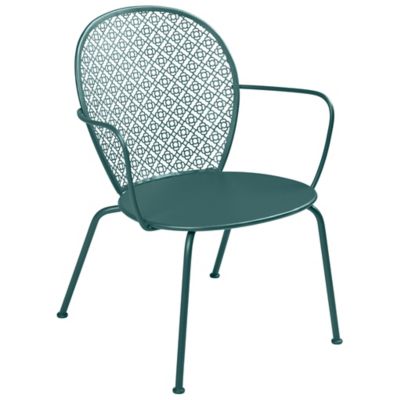 FRM2549397 Fermob Lorette Low Armchair - Set of 2 - Color: Gr sku FRM2549397