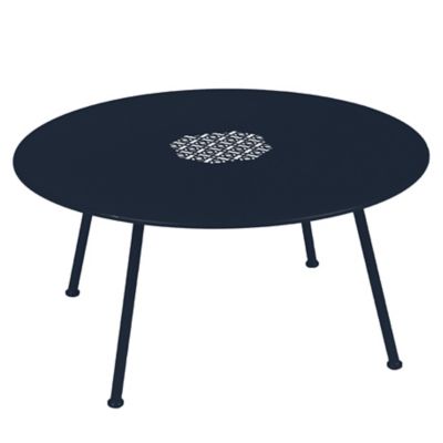 FRM2403976 Fermob Lorette Perforated Round Low Table - Color: sku FRM2403976