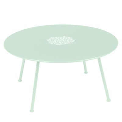 FRM2403979 Fermob Lorette Perforated Round Low Table - Color: sku FRM2403979