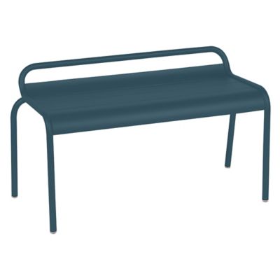 FRM2404110 Fermob Luxembourg Compact Bench - Color: Blue - 41 sku FRM2404110