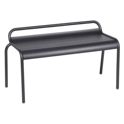 FRM2404111 Fermob Luxembourg Compact Bench - Color: Black - 4 sku FRM2404111