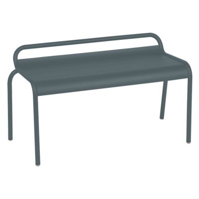 Fermob Luxembourg Compact Bench - Color: Grey - 411426