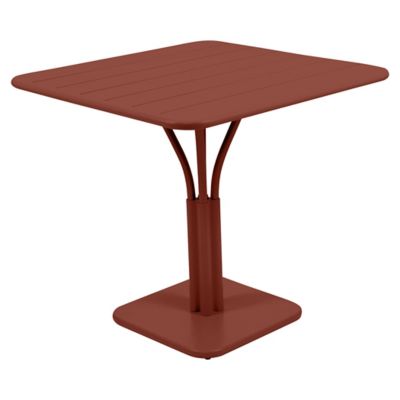 Fermob Luxembourg High Pedestal Table - Color: Red - 414020