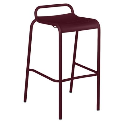 FRM2404168 Fermob Luxembourg Barstool with Low Back - Set of  sku FRM2404168