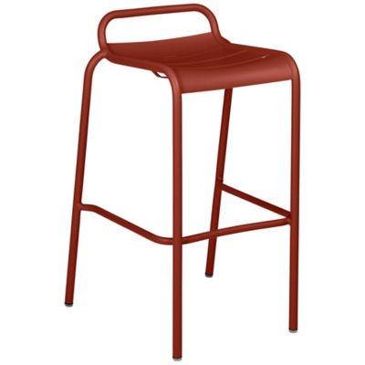 FRM2434093 Fermob Luxembourg Barstool with Low Back - Set of  sku FRM2434093